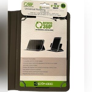 UNIVERSAL Rotating Tablet Folio Case